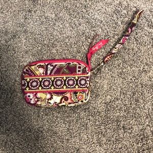 Vera Bradley wristlet with removable strap